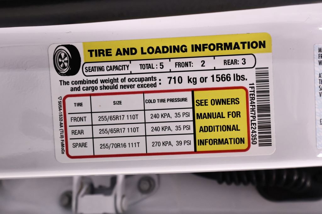 Certified 2023 Ford Ranger XLT w/ Equipment Group 301A Mid AWD/4WD image 35