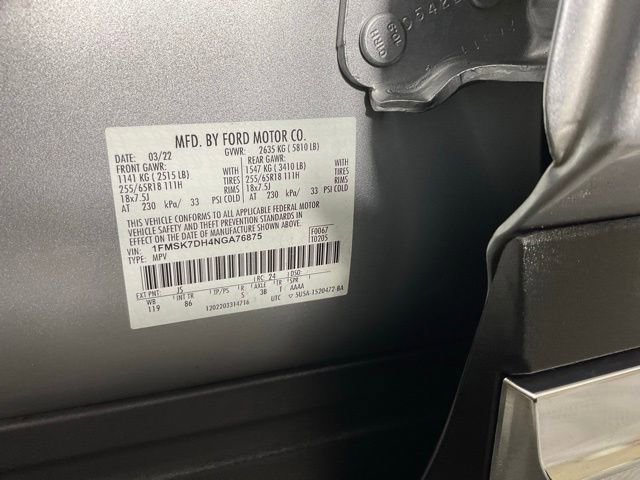 Certified 2022 Ford Explorer XLT image 26