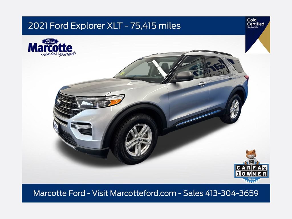 Certified 2021 Ford Explorer XLT w/ Equipment Group 202A