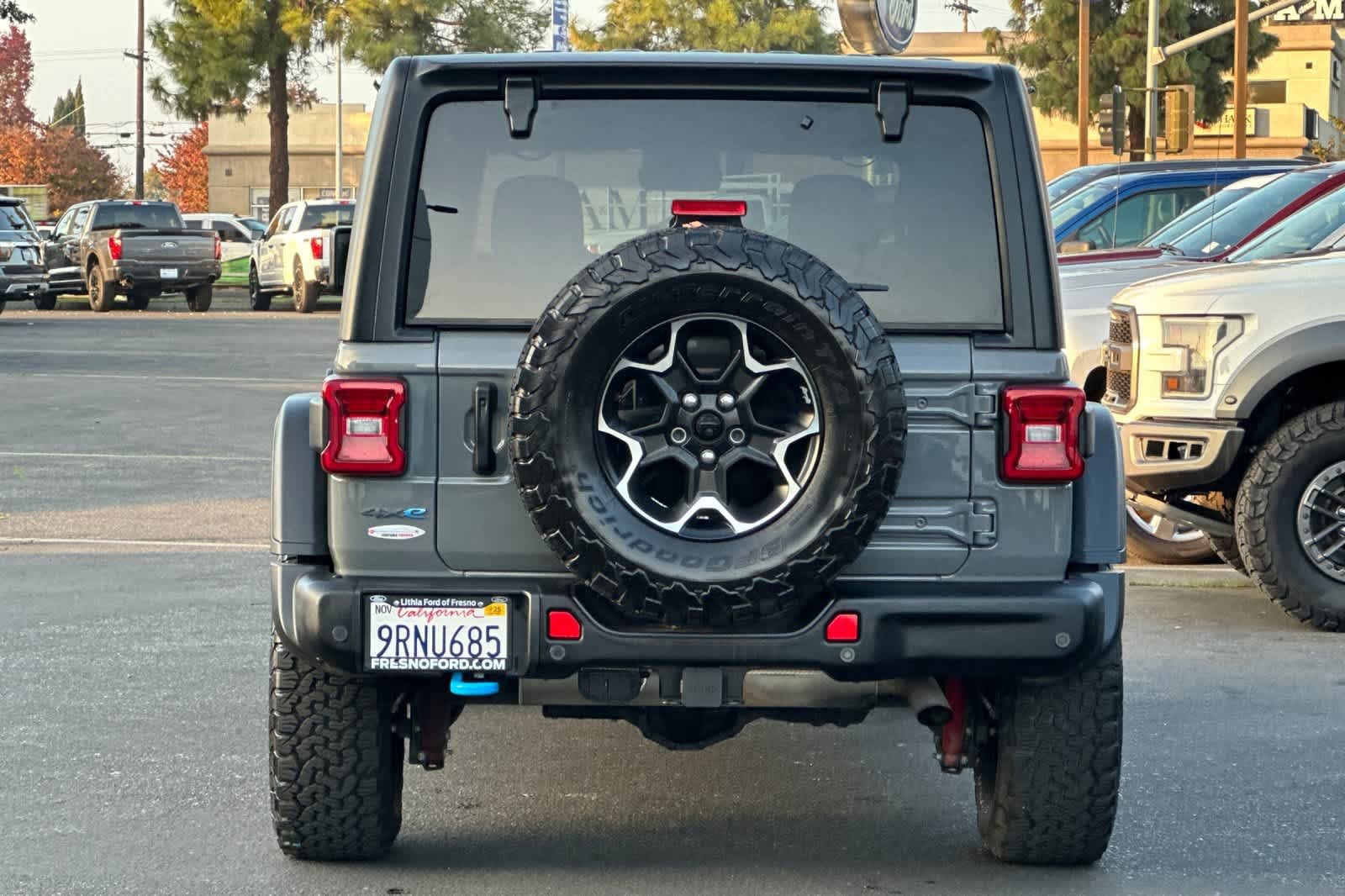 Used 2021 Jeep Wrangler Unlimited Rubicon 4xe w/ Steel Bumper Group image 4