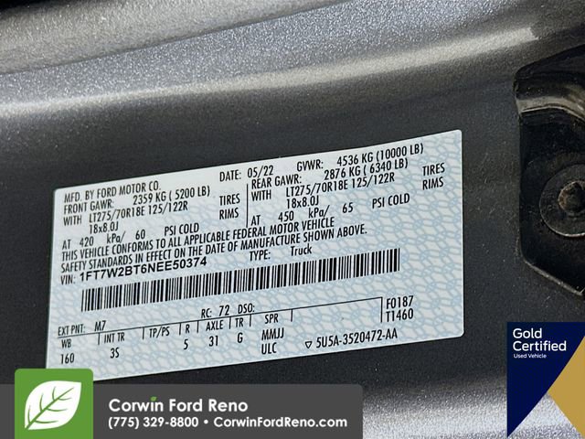 Certified 2022 Ford F250 XLT AWD/4WD image 35