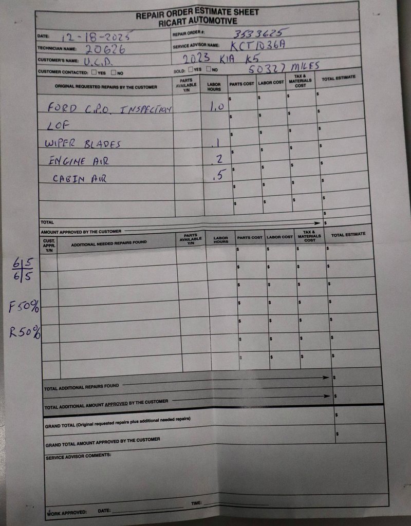 Used 2023 Kia K5 GT-Line image 13