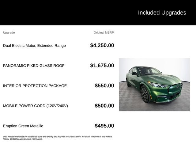 Certified 2025 Ford Mustang Mach-E Premium w/ Interior Protection Package AWD/4WD image 6