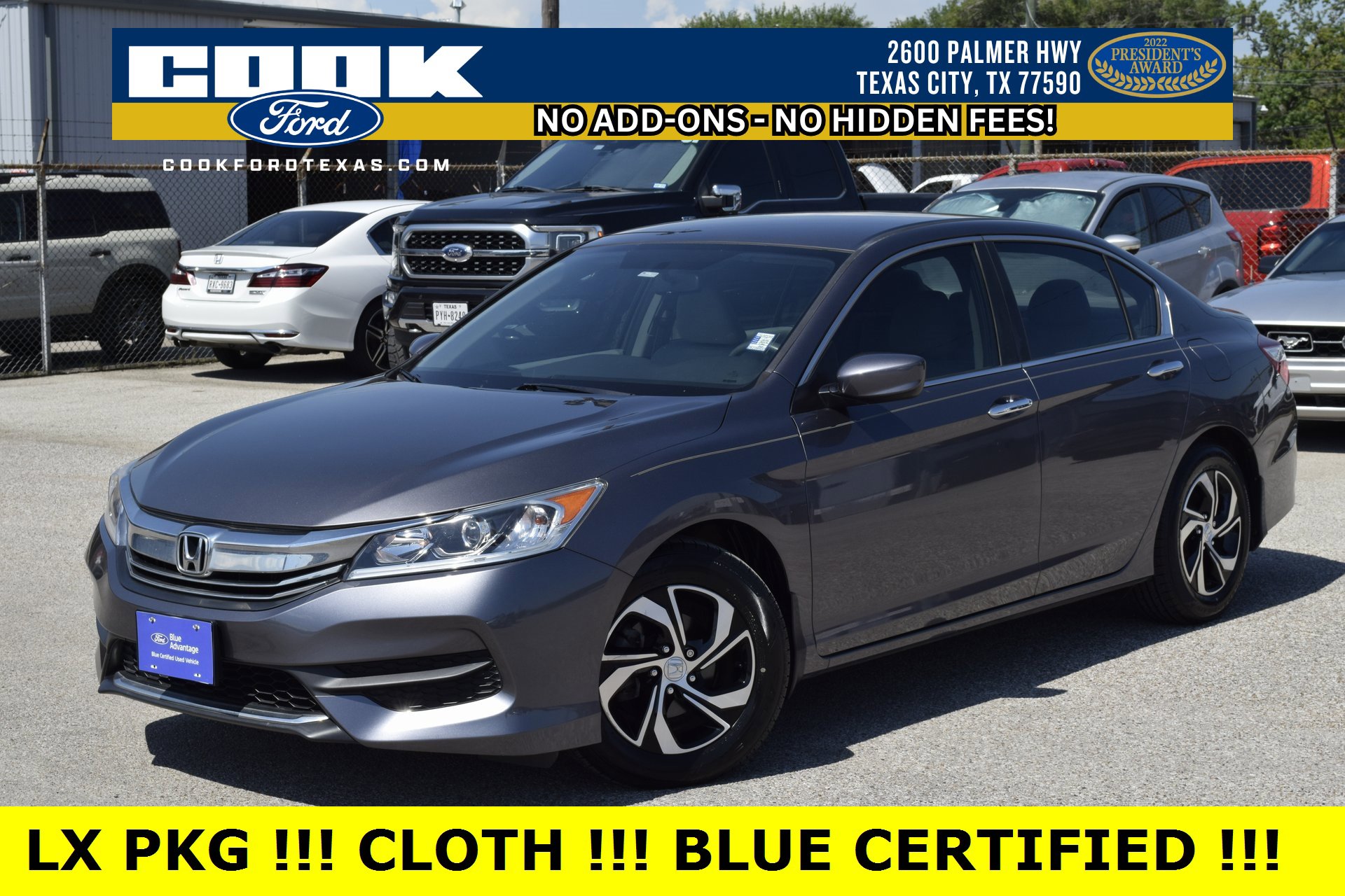 Used 2017 Honda Accord LX