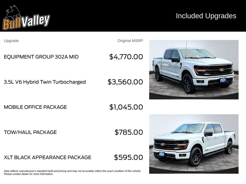 Certified 2024 Ford F150 XLT w/ Equipment Group 302A MID AWD/4WD image 11