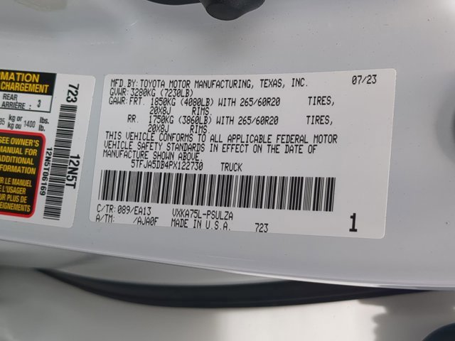 Used 2023 Toyota Tundra Limited w/ Power Package AWD/4WD image 37