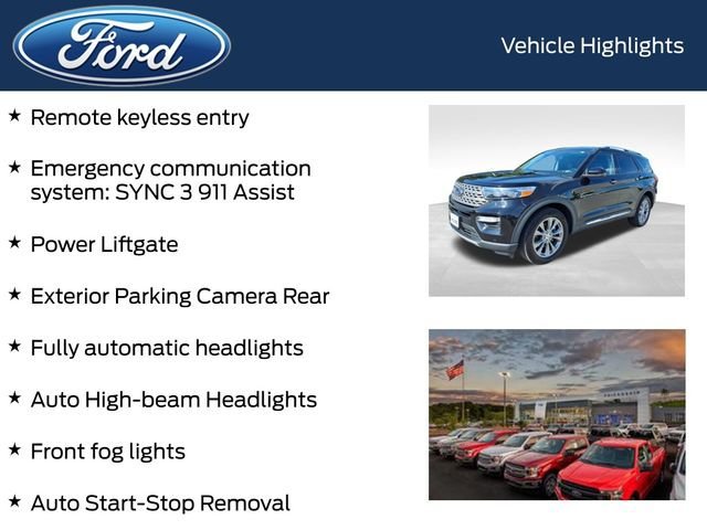 Certified 2022 Ford Explorer Limited w/ Equipment Group 301A AWD/4WD image 9