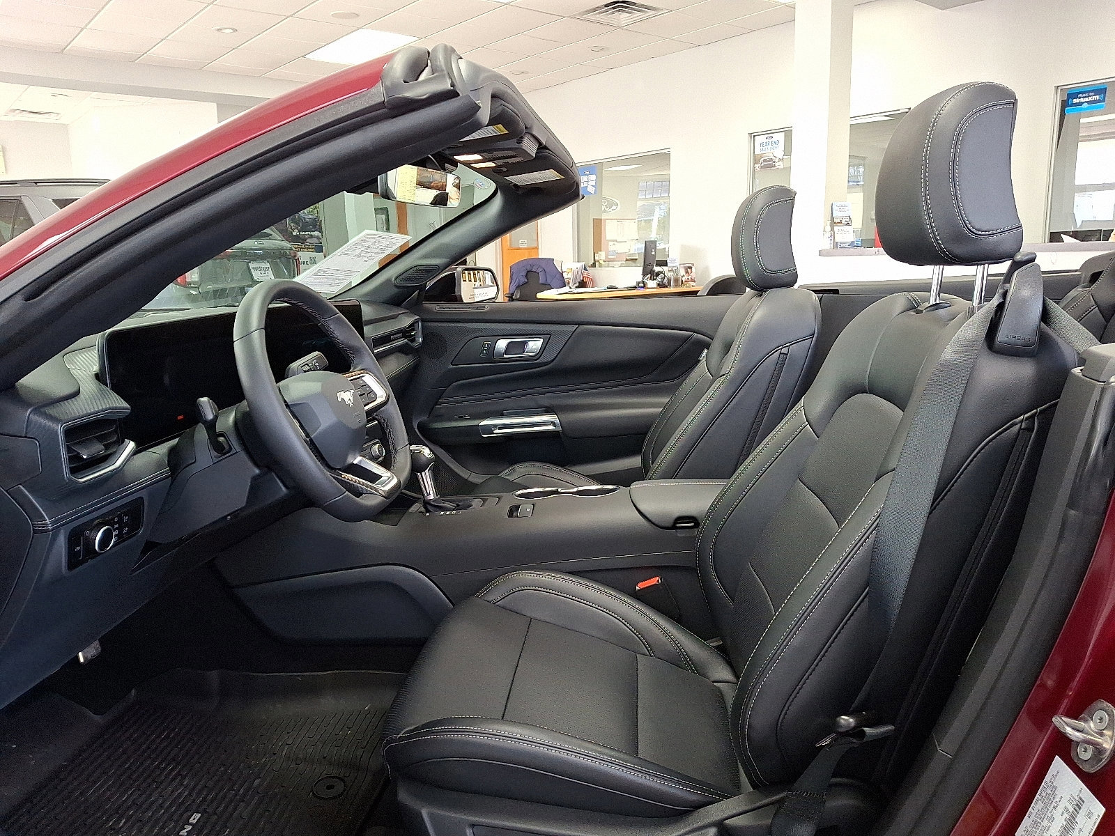 Certified 2025 Ford Mustang Premium w/ Mustang Nite Pony Package image 17