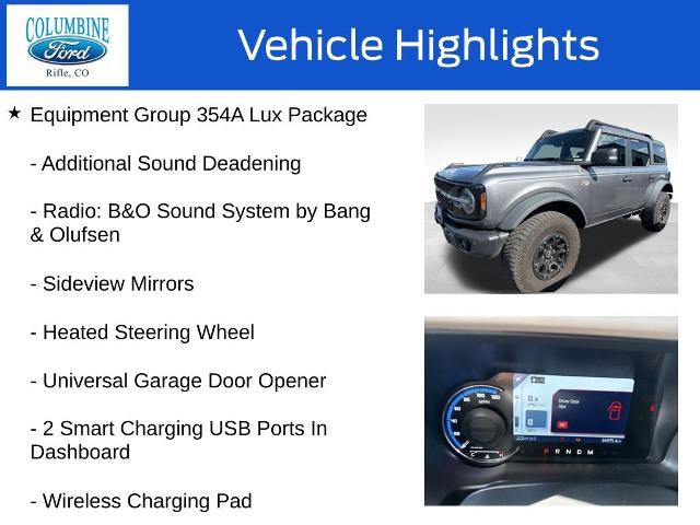 Certified 2023 Ford Bronco Wildtrak AWD/4WD image 8