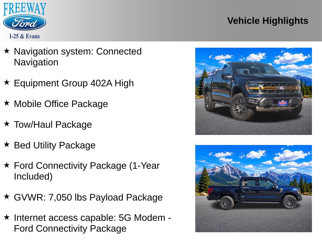 Certified 2026 Ford F150 Tremor w/ Equipment Group 402A High AWD/4WD image 4