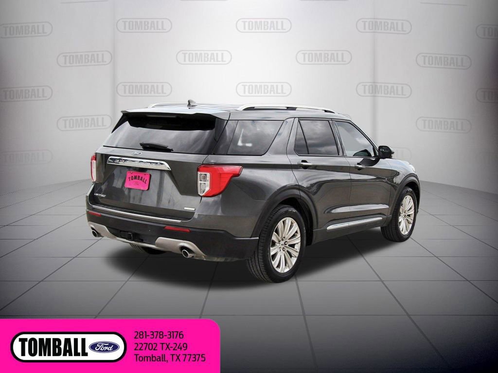 Certified 2020 Ford Explorer Limited w/ Class III Trailer Tow Package RWD image 5