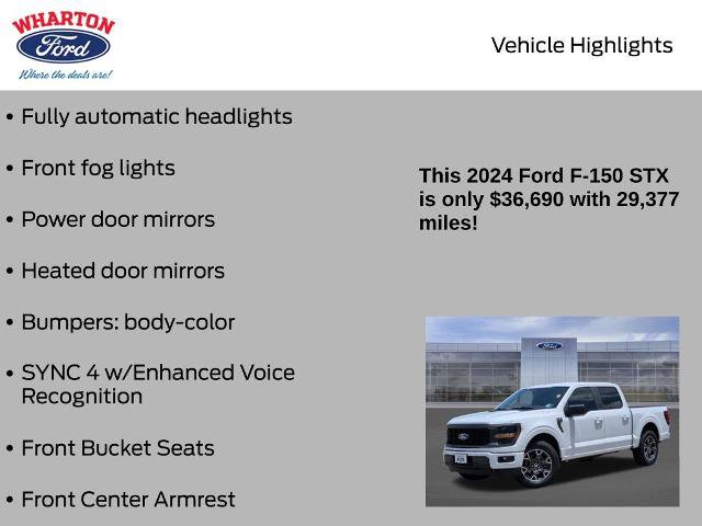 Certified 2024 Ford F150 STX RWD image 10
