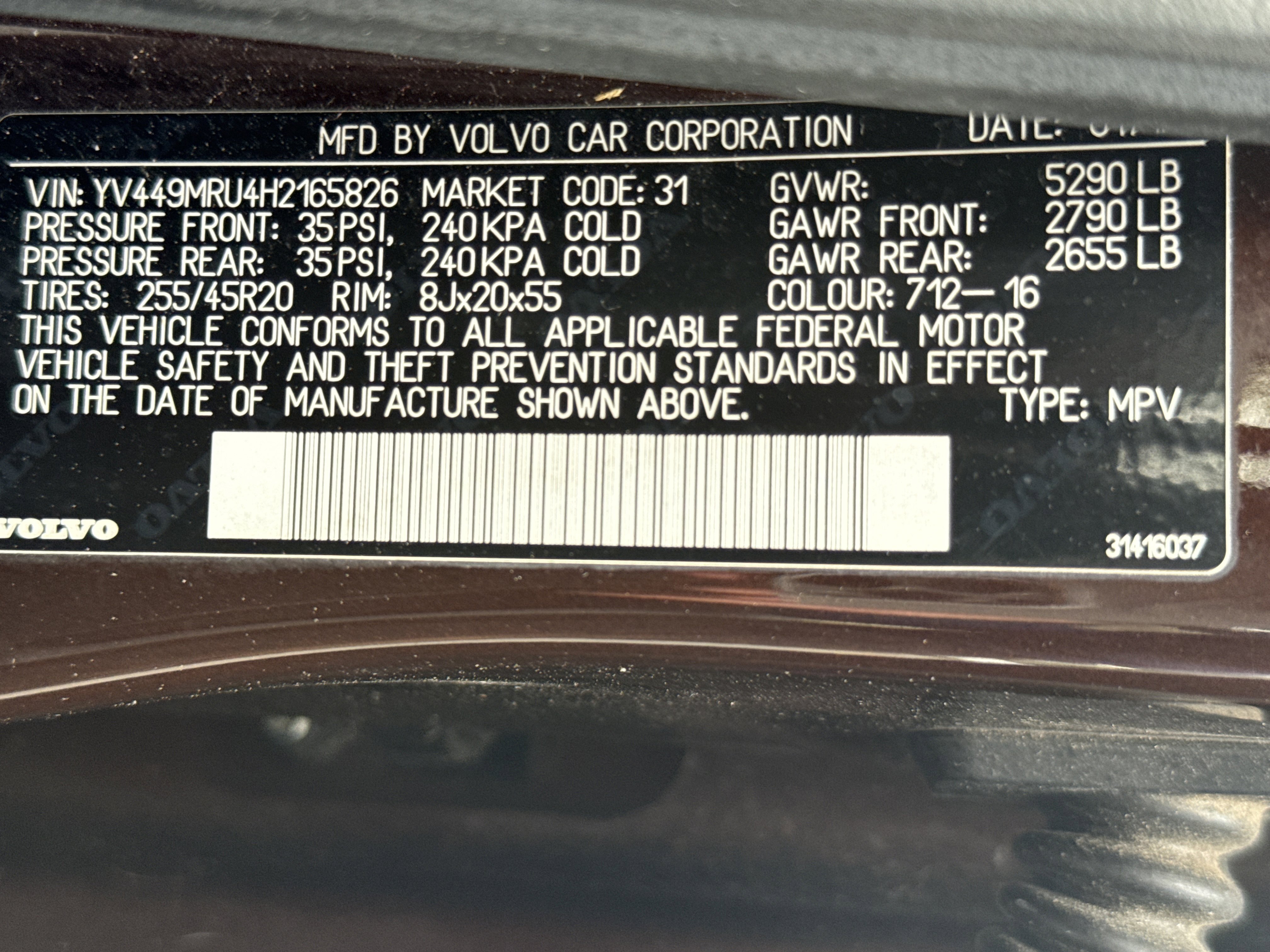 Used 2017 Volvo XC60 T6 Inscription w/ Climate Package AWD/4WD image 33