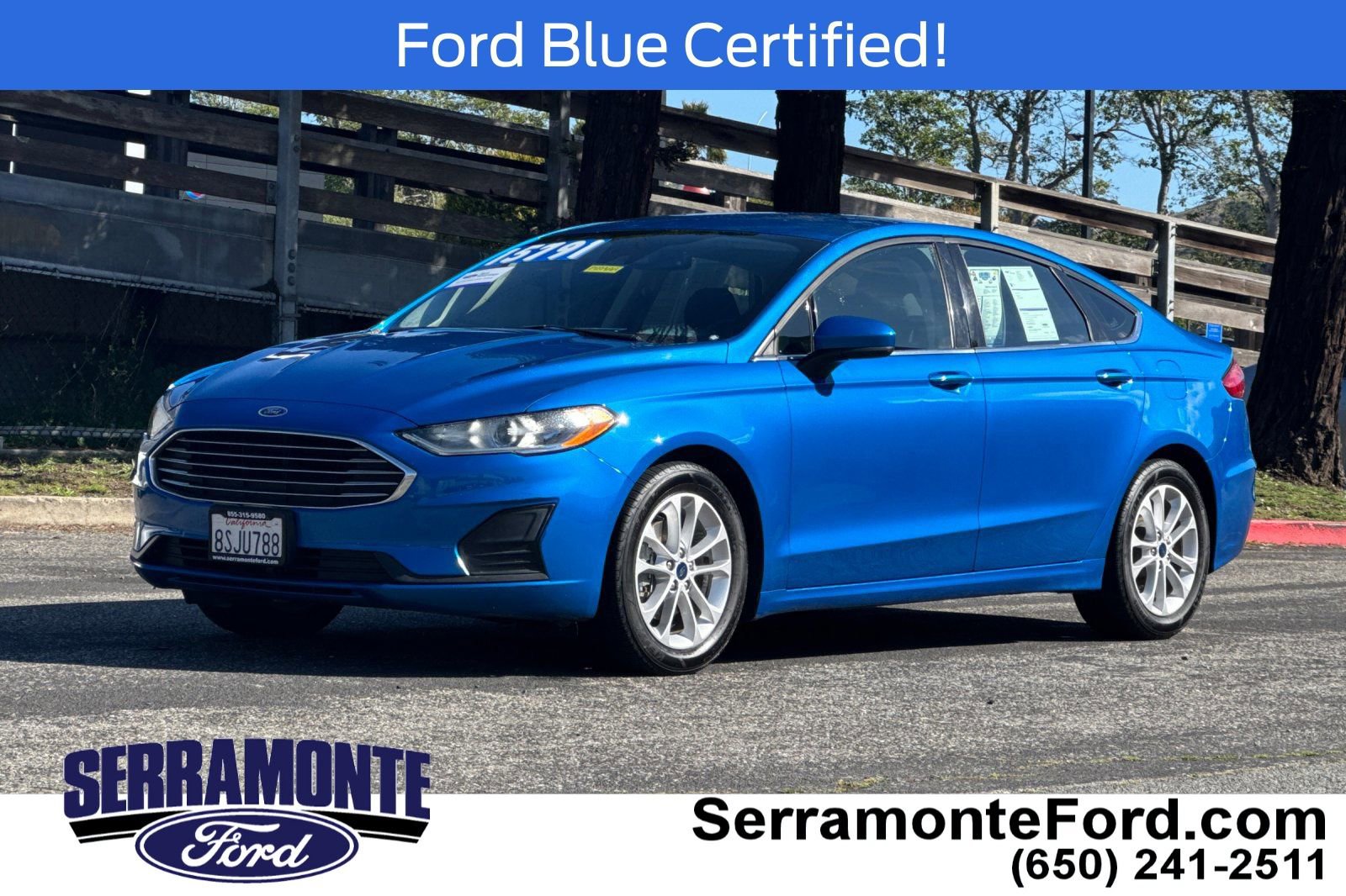 Certified 2020 Ford Fusion SE FWD image 9