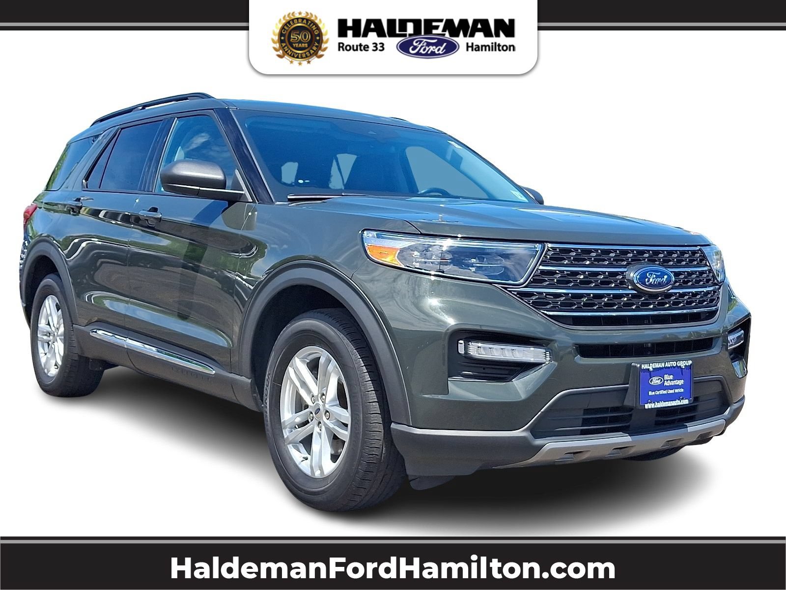 Certified 2022 Ford Explorer XLT w/ Equipment Group 202A AWD/4WD image 1