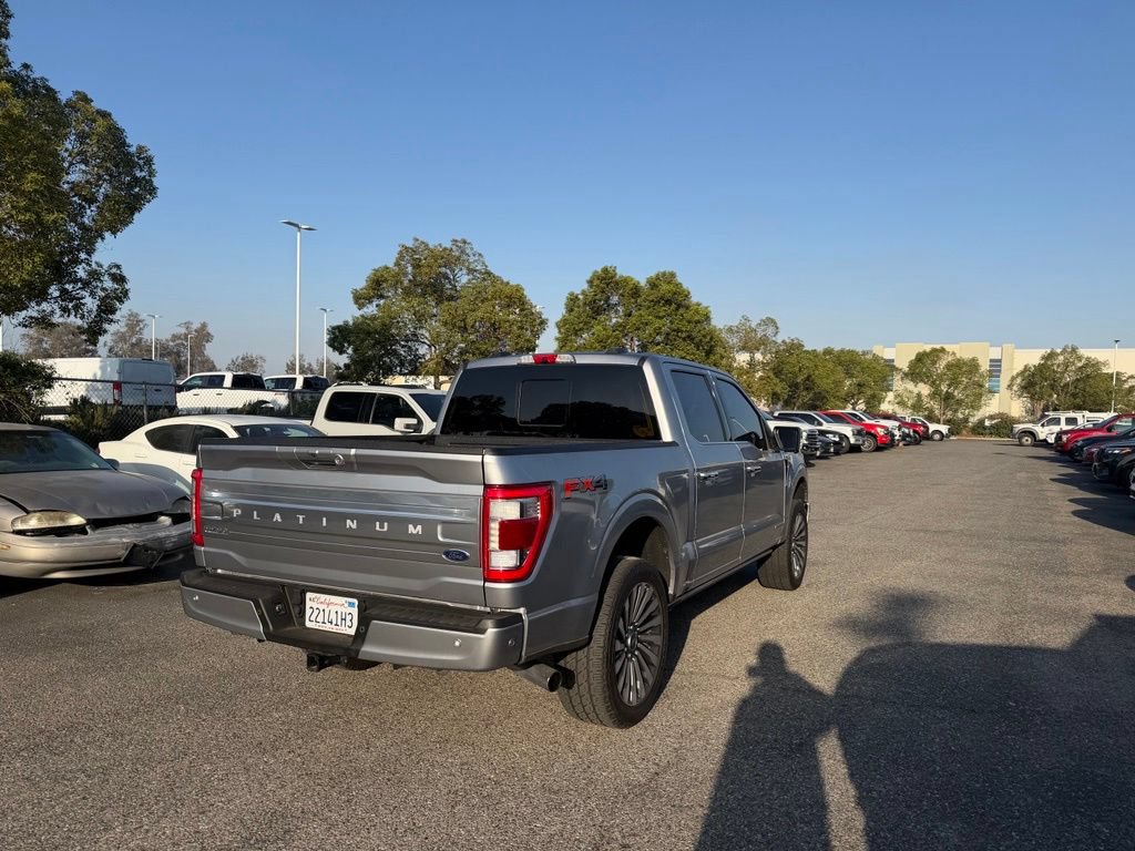 Certified 2021 Ford F150 Platinum w/ Equipment Group 701A High AWD/4WD image 4