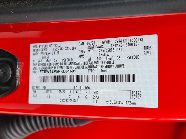 Certified 2023 Ford F150 XLT w/ Equipment Group 302A High AWD/4WD image 33