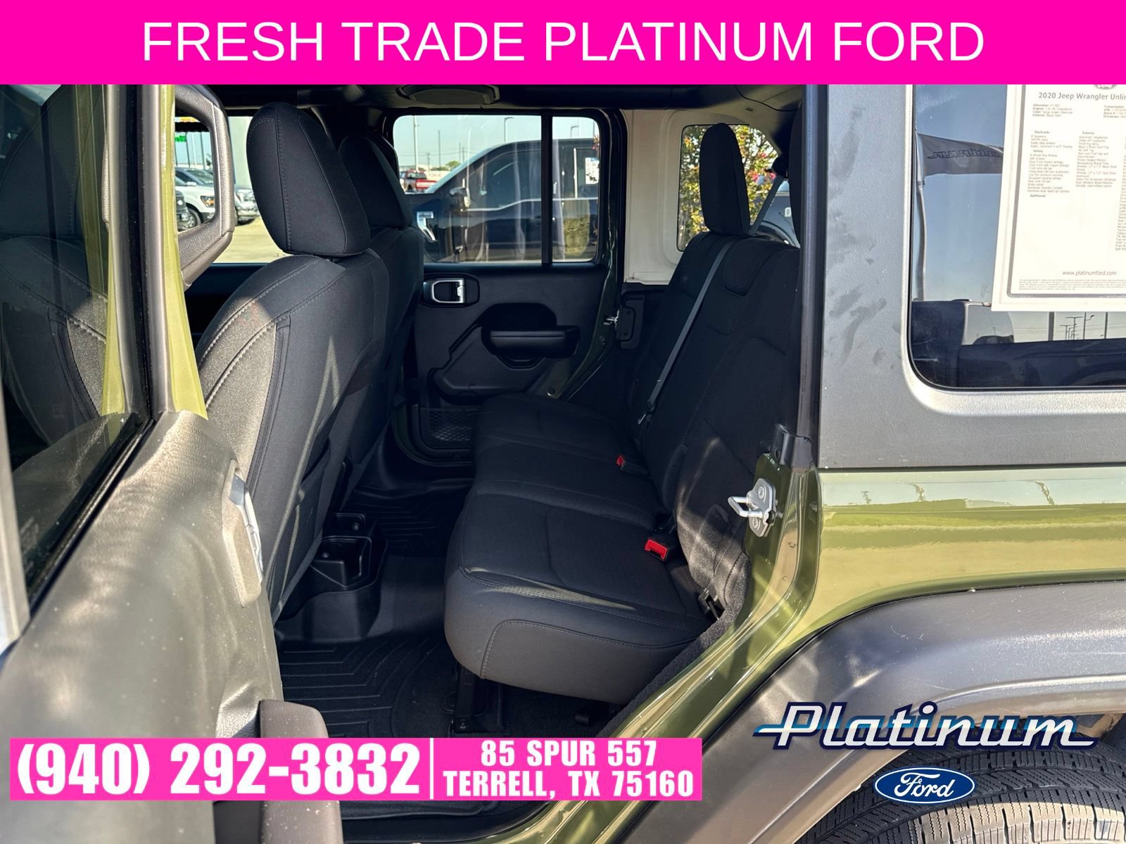 Used 2020 Jeep Wrangler Unlimited Sport S AWD/4WD image 12