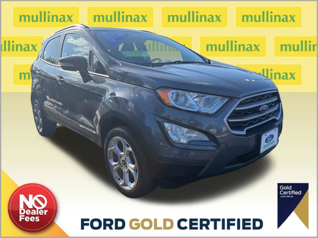 Certified 2022 Ford EcoSport SE w/ SE Convenience Package