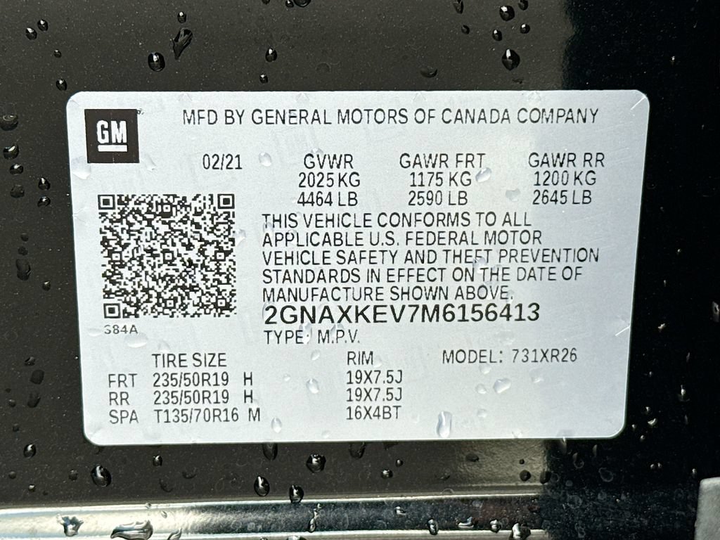 Used 2021 Chevrolet Equinox LT FWD image 33