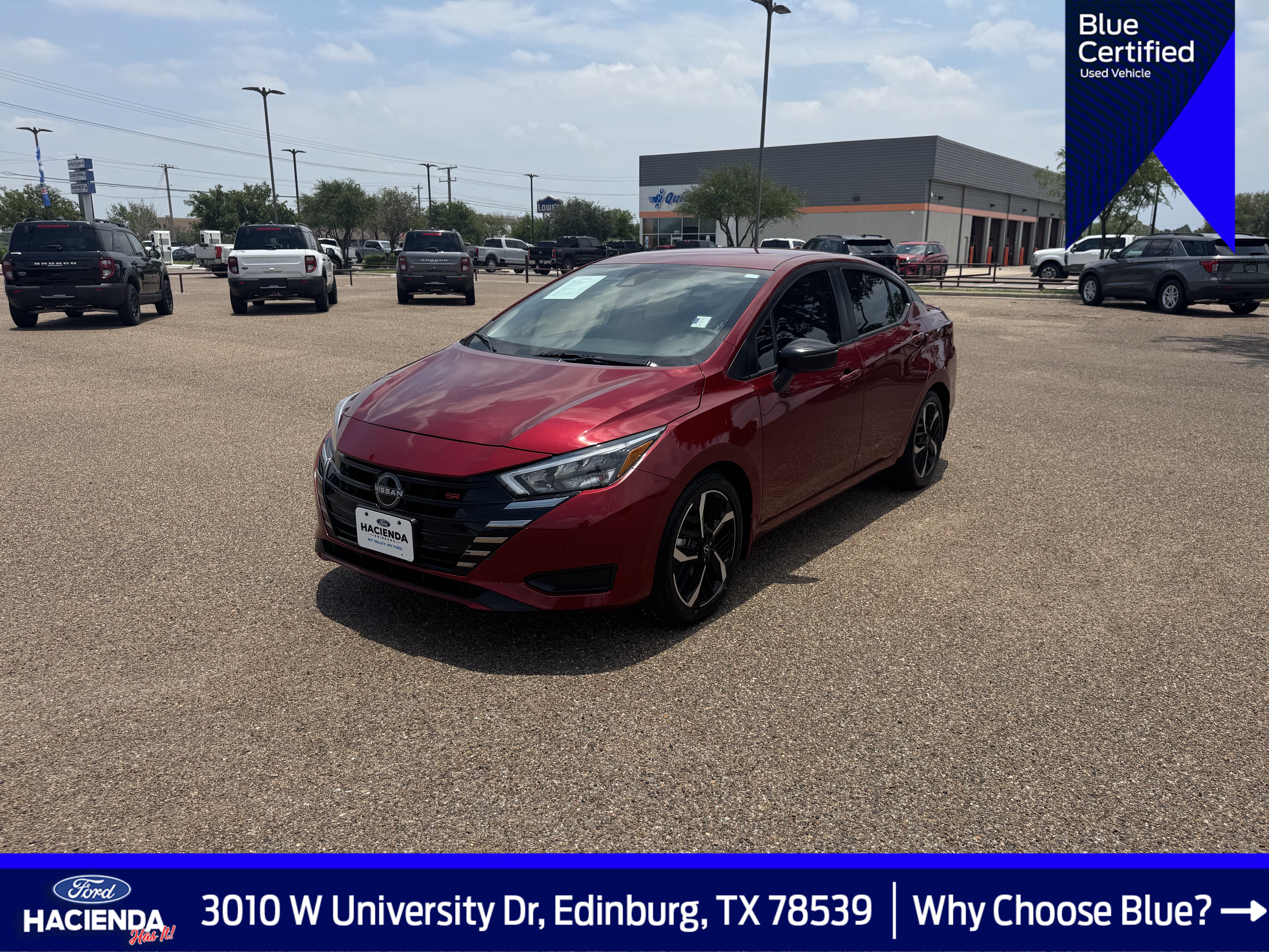 Used 2024 Nissan Versa SR w/ Trunk Package