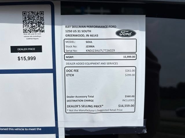 Used 2020 Kia Soul S FWD image 3