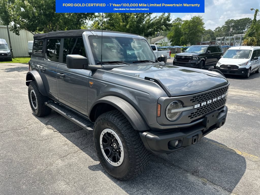 Certified 2022 Ford Bronco Badlands w/ Sasquatch Package AWD/4WD image 1