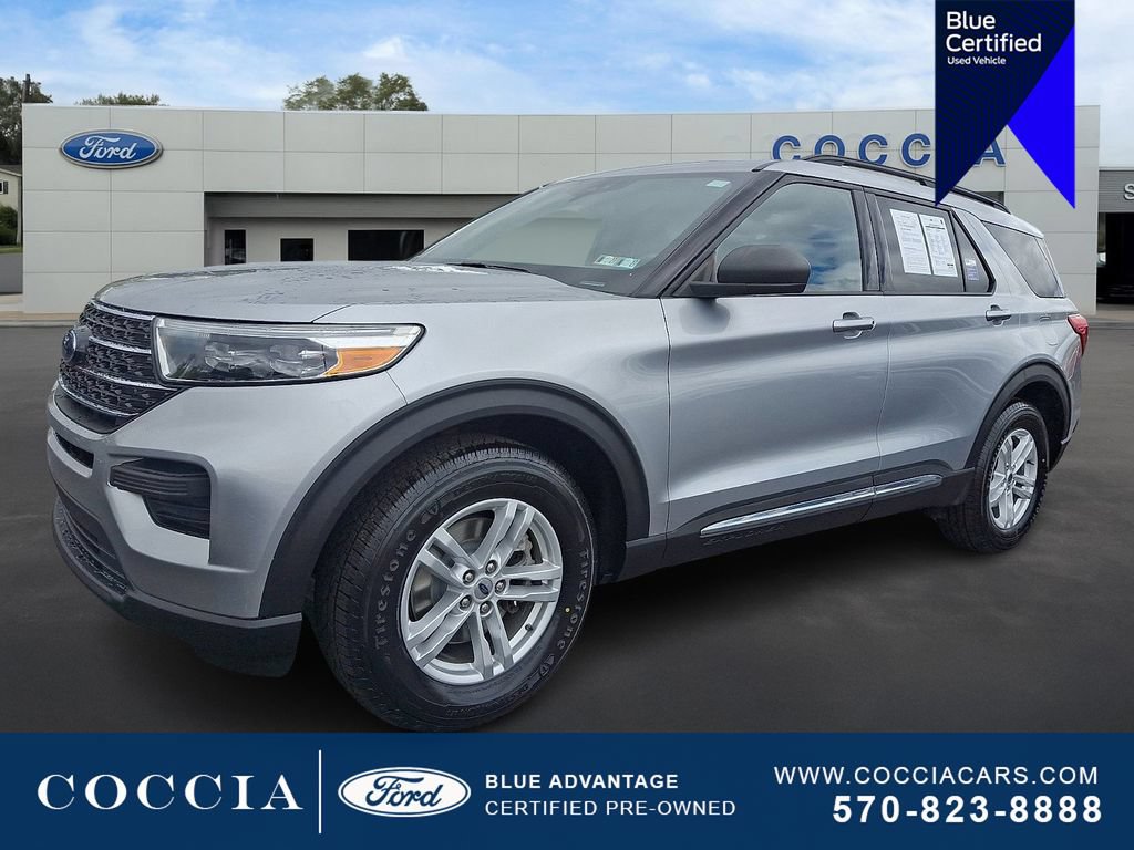 Certified 2020 Ford Explorer XLT w/ Class III Trailer Tow Package AWD/4WD image 1