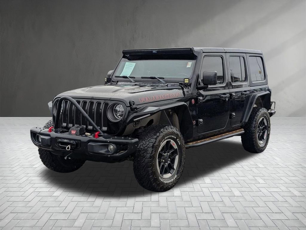 Used 2020 Jeep Wrangler Unlimited Rubicon w/ Steel Bumper Group image 2