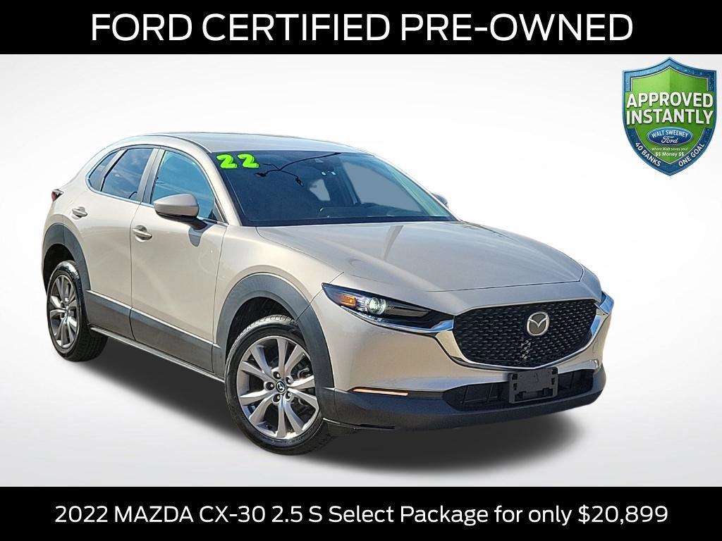 Used 2022 MAZDA CX-30 AWD 2.5 S w/ Select Package