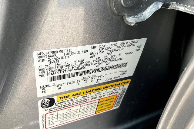 Certified 2022 Ford Expedition Max XLT RWD image 19
