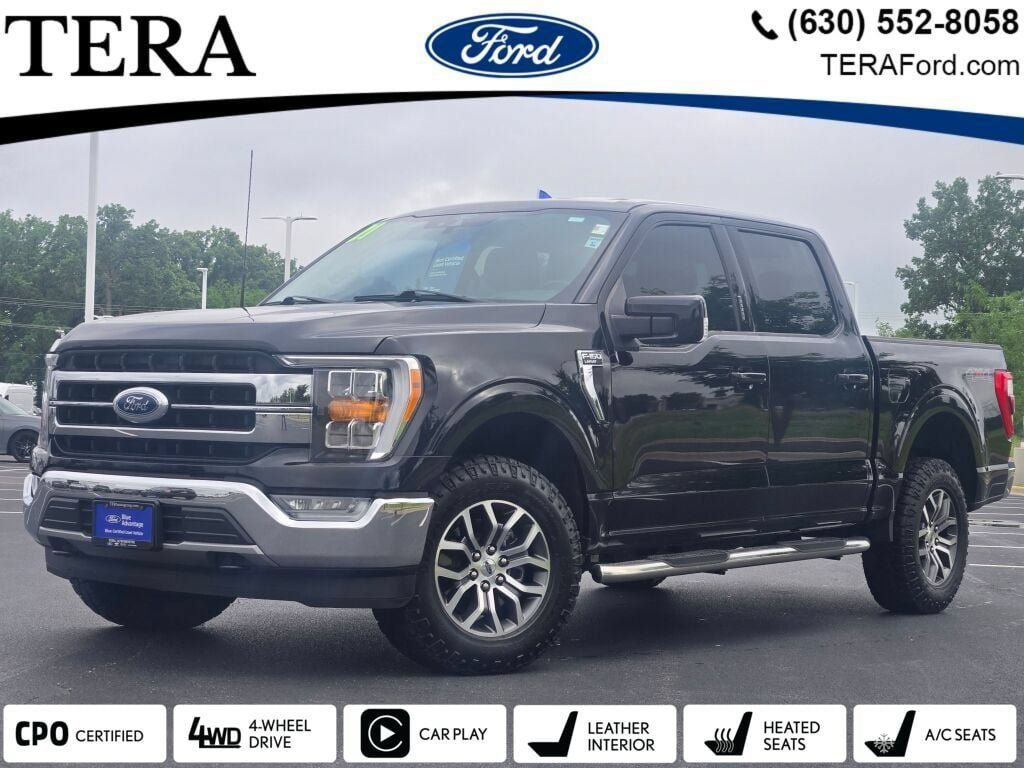 Certified 2021 Ford F150 Lariat AWD/4WD 360° Tour