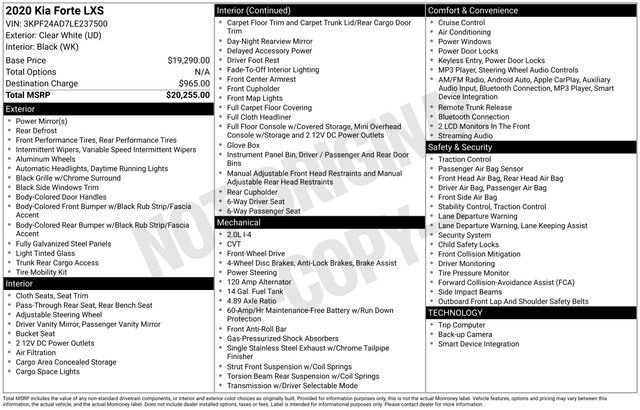 Used 2020 Kia Forte LXS image 37