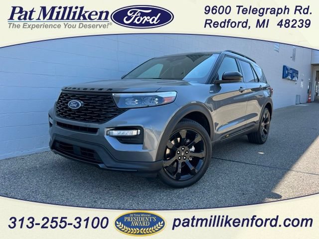 Certified 2024 Ford Explorer ST-Line w/ Class IV Trailer Tow Package