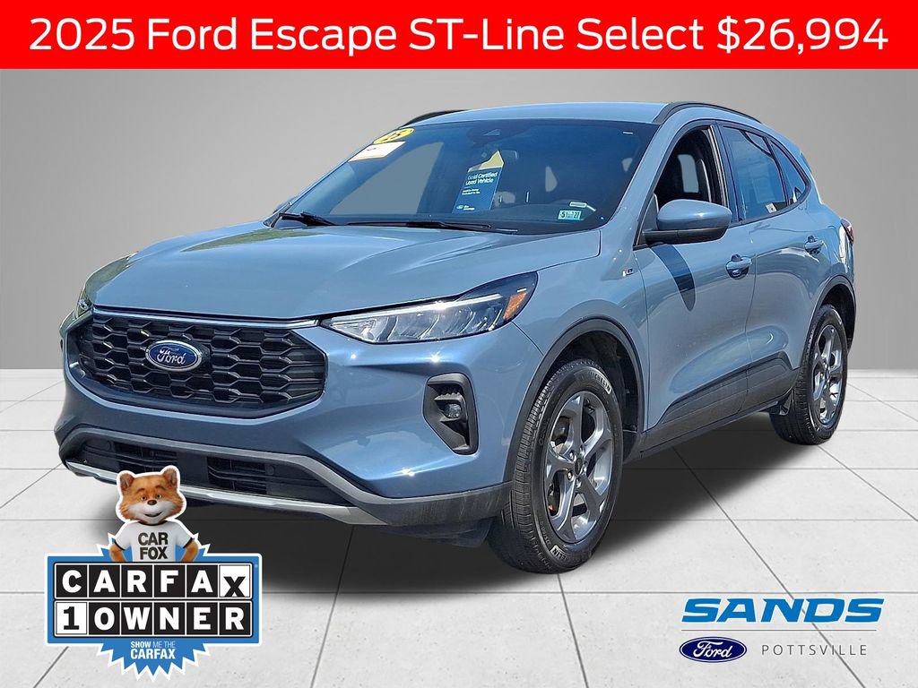 Certified 2025 Ford Escape ST-Line Select