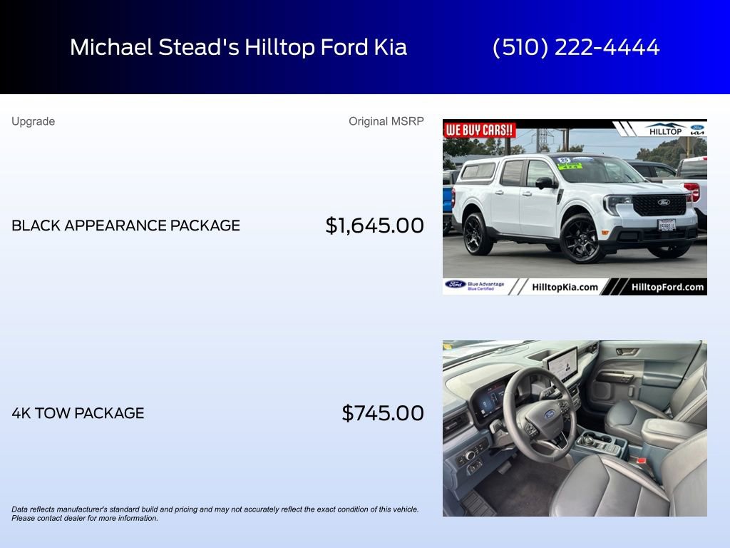 Certified 2025 Ford Maverick Lariat w/ Black Appearance Package image 5