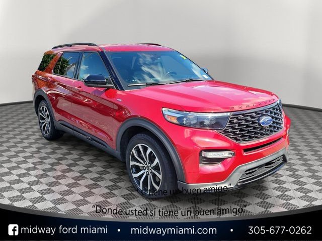 Certified 2023 Ford Explorer ST-Line w/ Class IV Trailer Tow Package