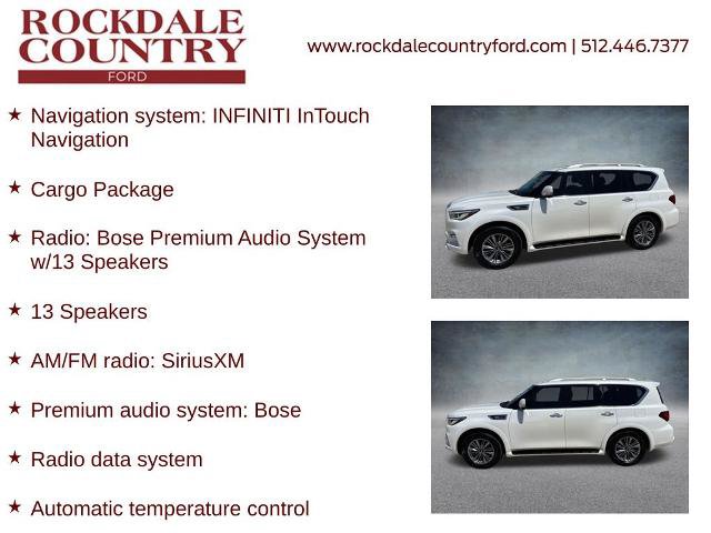 Used 2022 INFINITI QX80 Luxe w/ Cargo Package RWD image 8