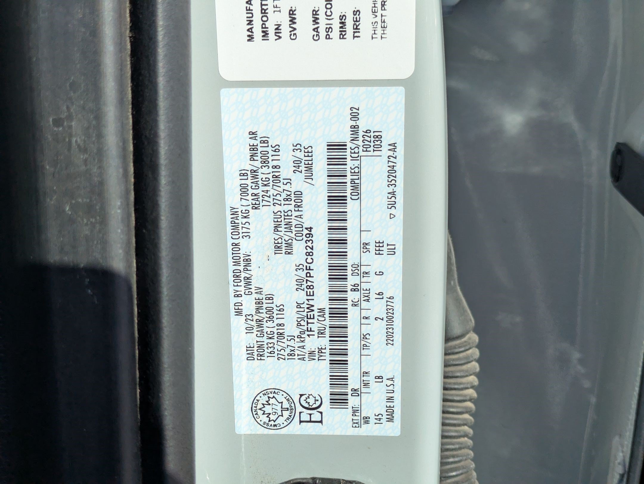 Certified 2023 Ford F150 Tremor AWD/4WD image 37