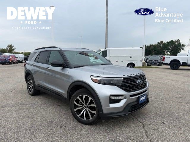 Certified 2022 Ford Explorer ST-Line w/ Class IV Trailer Tow Package