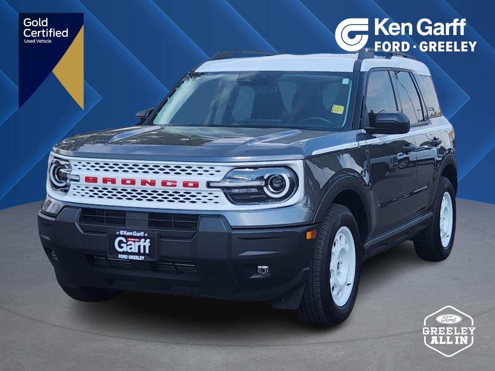 Certified 2025 Ford Bronco Sport Heritage w/ Convenience Package
