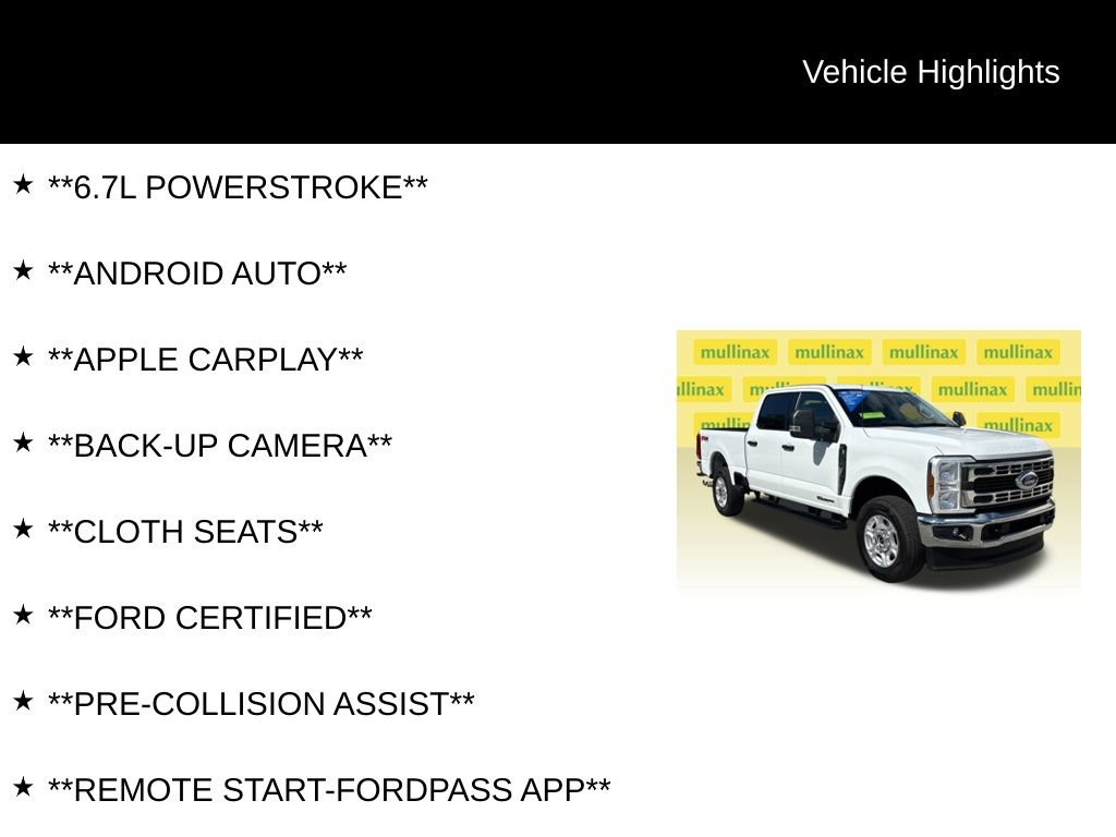 Certified 2025 Ford F250 XLT AWD/4WD image 12