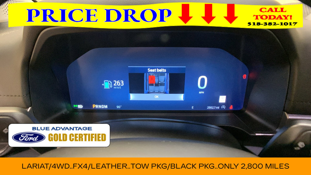 Certified 2025 Ford Ranger Lariat w/ FX4 Off-Road Package AWD/4WD image 36