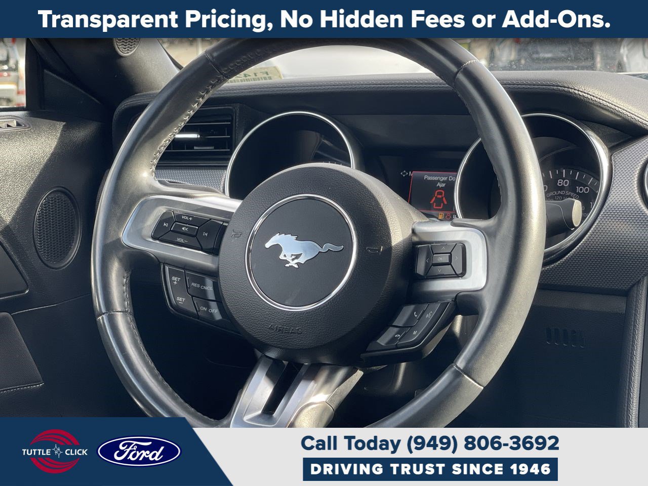 Certified 2018 Ford Mustang EcoBoost w/ Equipment Group 101A image 15