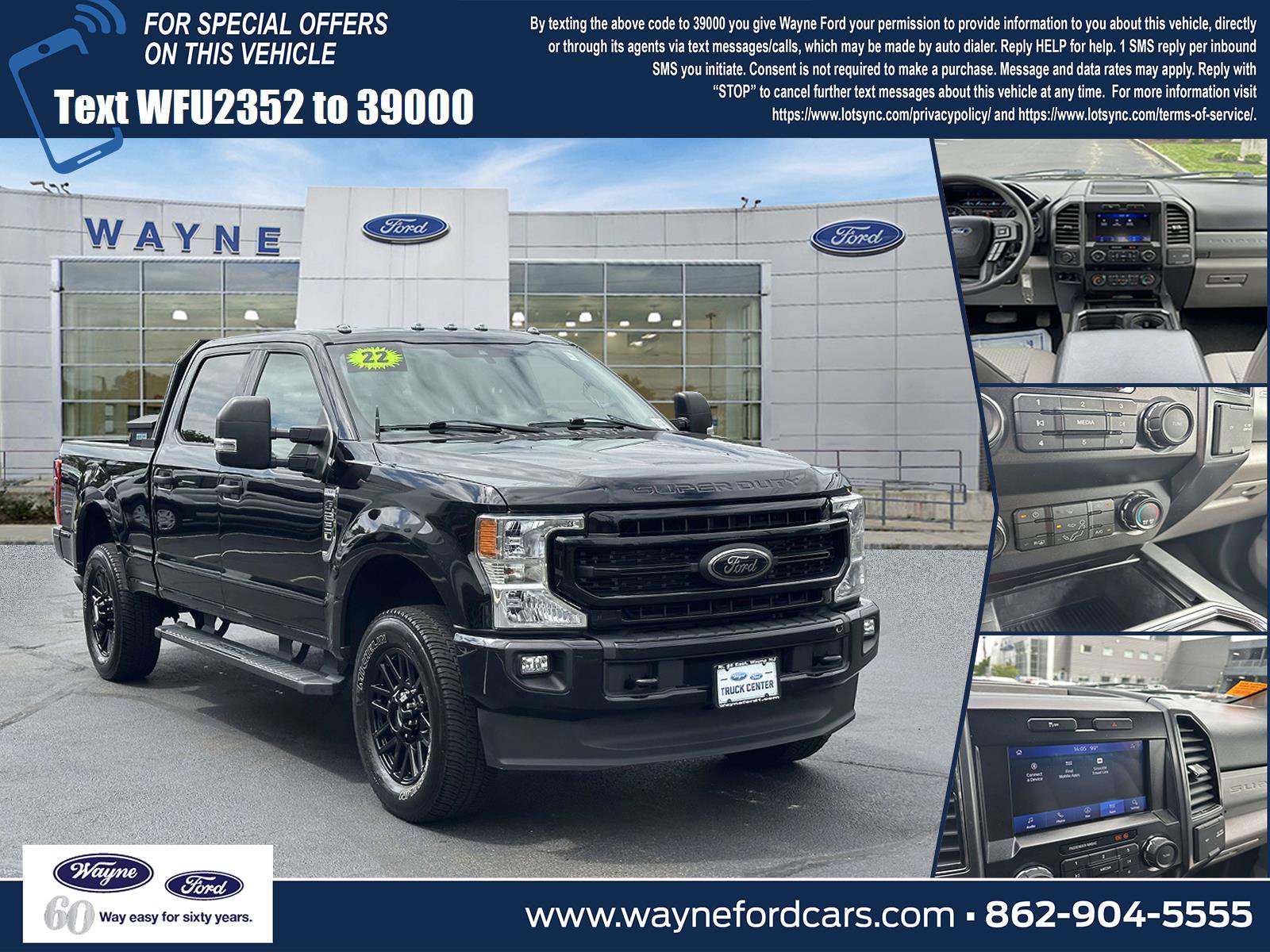 Certified 2022 Ford F250 XLT w/ Black Appearance Package