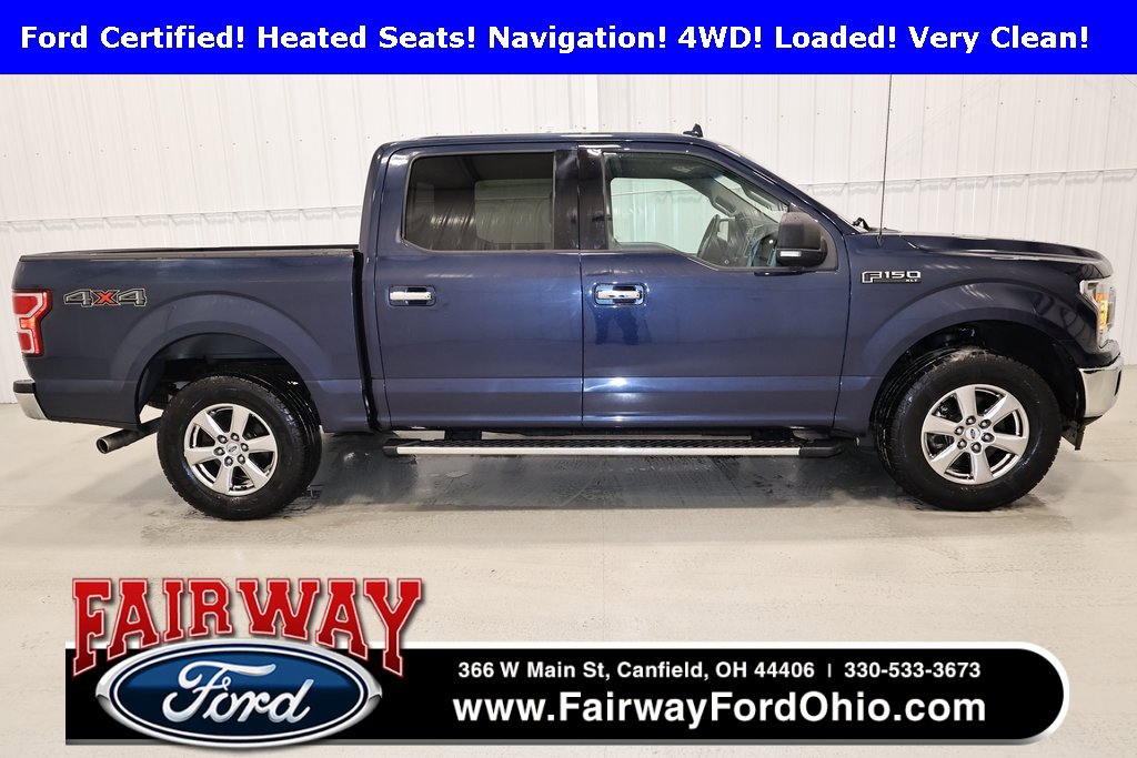 Certified 2018 Ford F150 XLT w/ Equipment Group 302A Luxury