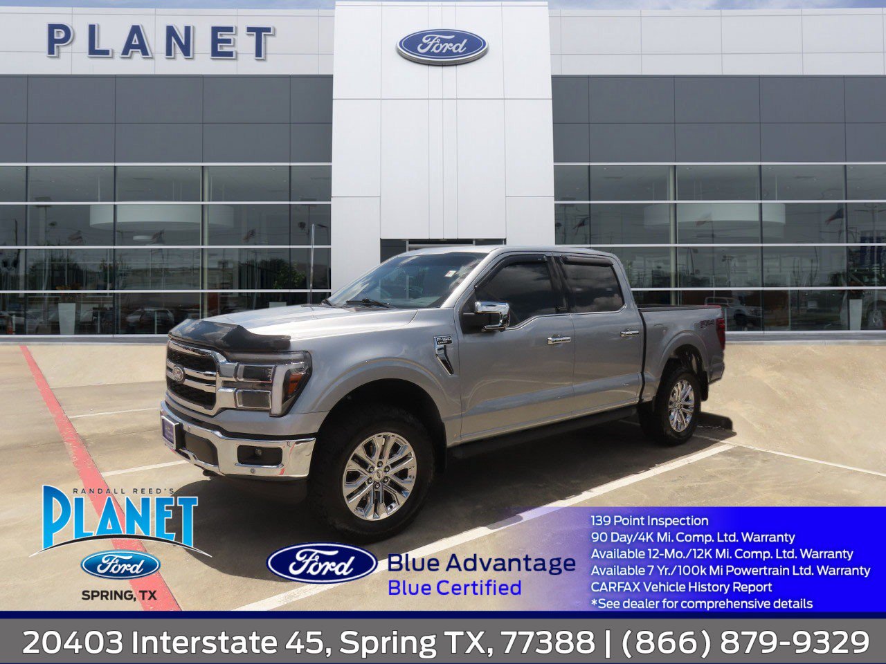 Certified 2025 Ford F150 Lariat w/ Equipment Group 501A Mid