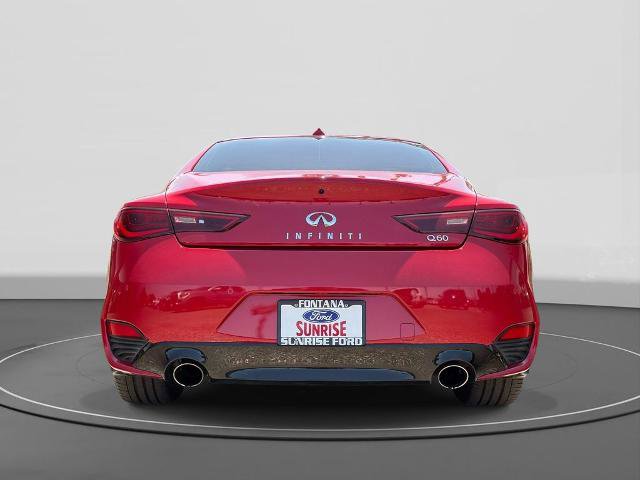 Used 2022 INFINITI Q60 3.0t Luxe w/ Cargo Package RWD image 6