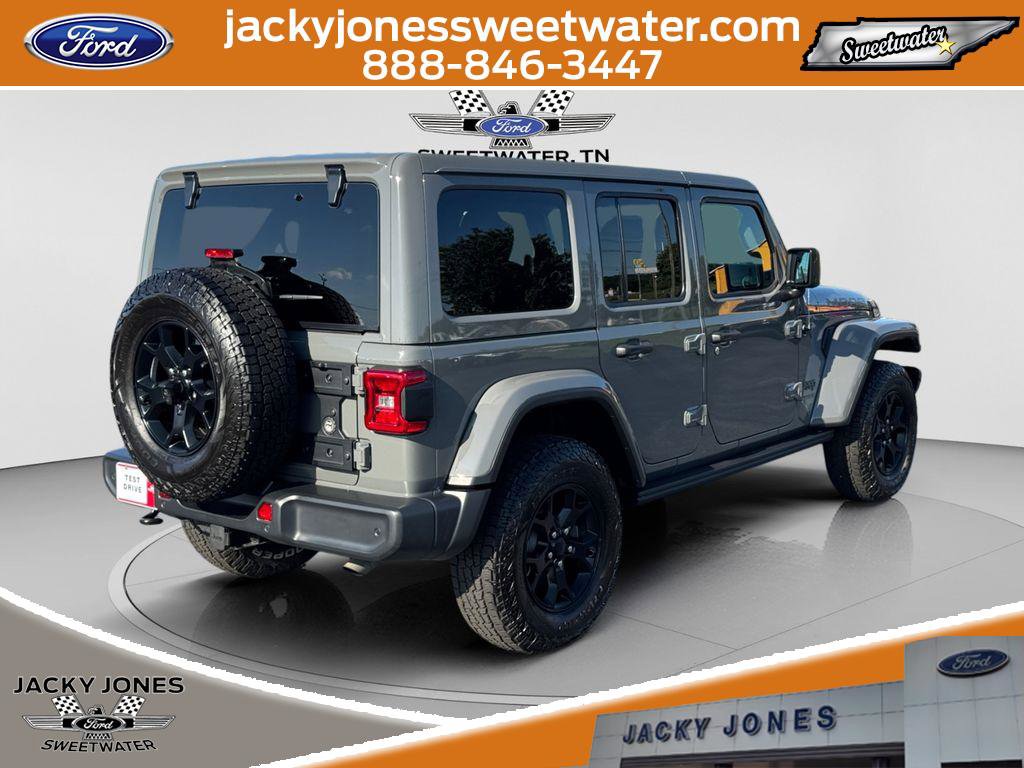 Used 2019 Jeep Wrangler Unlimited Sahara w/ Quick Order Package 24M Moab AWD/4WD image 5