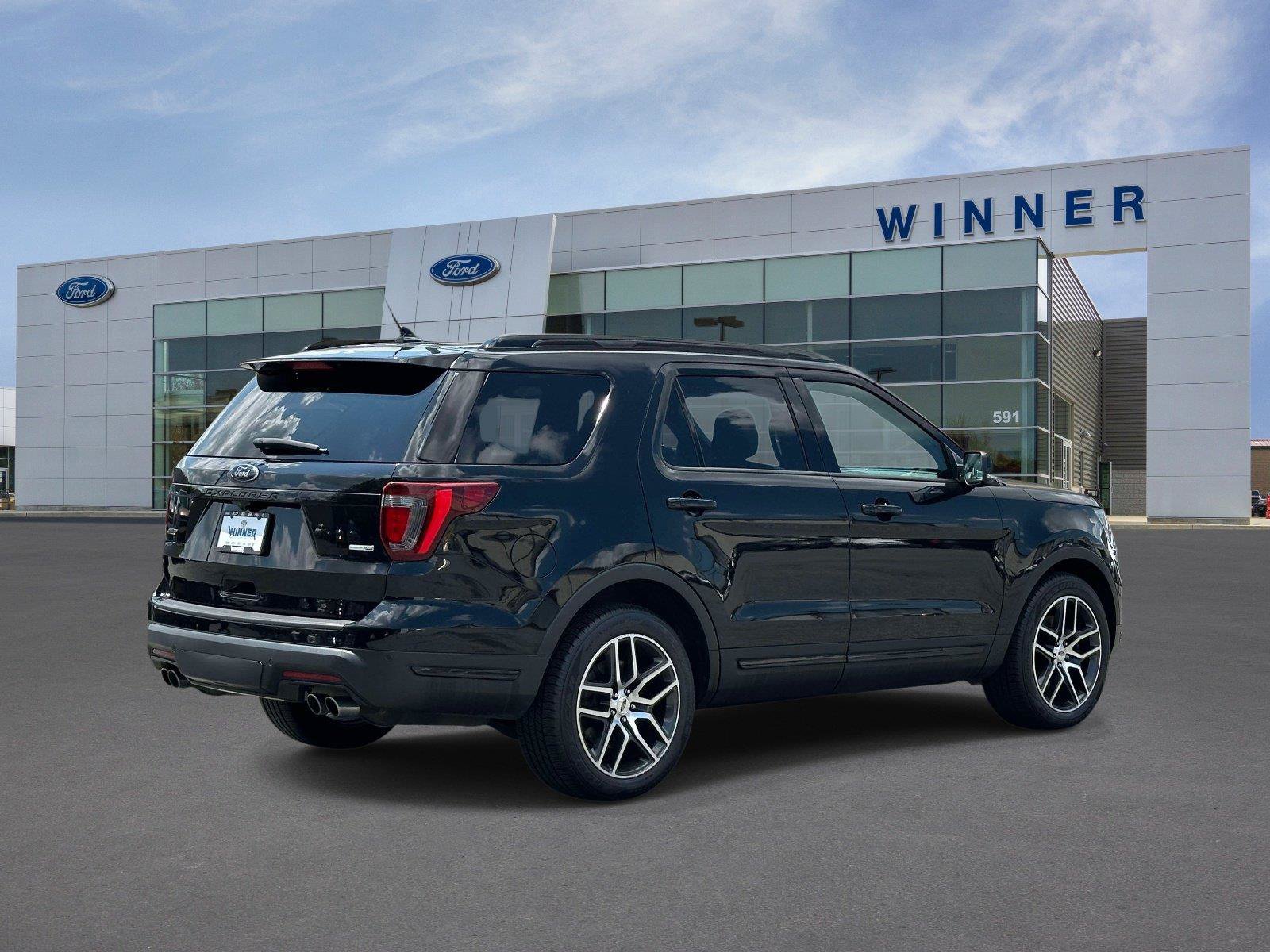 Certified 2019 Ford Explorer Sport w/ Ford Safe & Smart Package AWD/4WD image 4